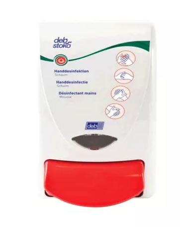 Dispenser desinfectie bestemd voor oa instantfoam