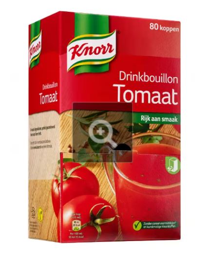 Bouillon tomaat 80 stuks