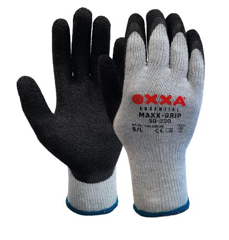 Handschoen algemeen latex maxx grip 50-230 