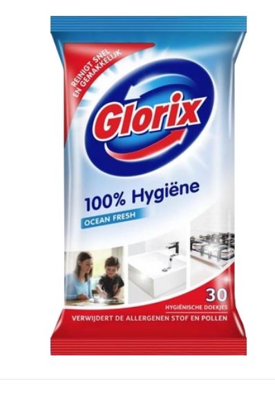Schoonmaakdoekje glorix hygienische doekjes