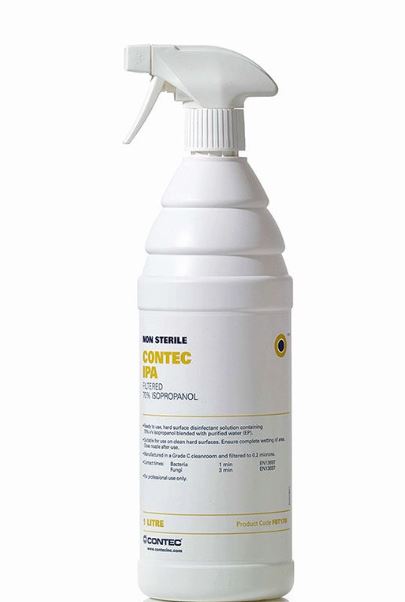 Desinfectie contec spray 70% isopropanol, IPA spray