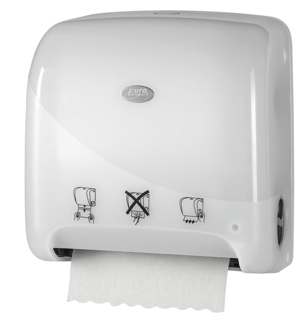 Handdoekautomaat, pearl white, autocut mini matic XL