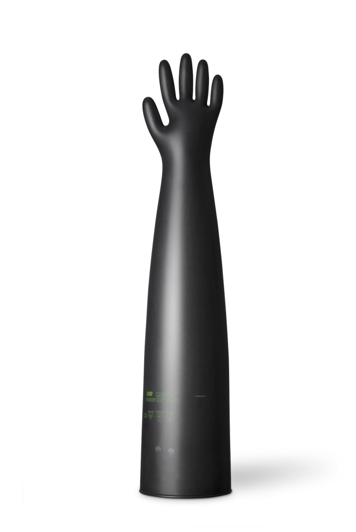 Dry box glove bromobutyl | poort  250 mm