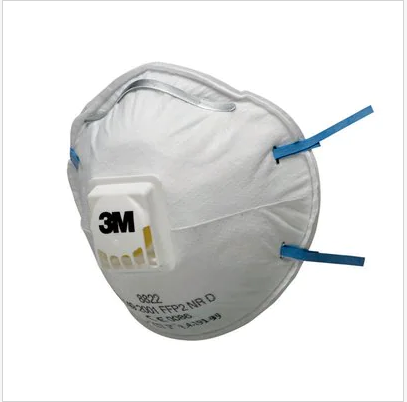 Stofmasker 3M, met ventiel, 8822