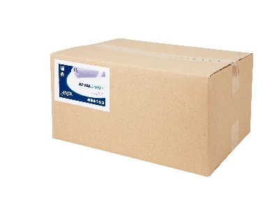 Afvalzak 50 x 55 cm T10 HDPE transparant 1 rol = 50 stuks