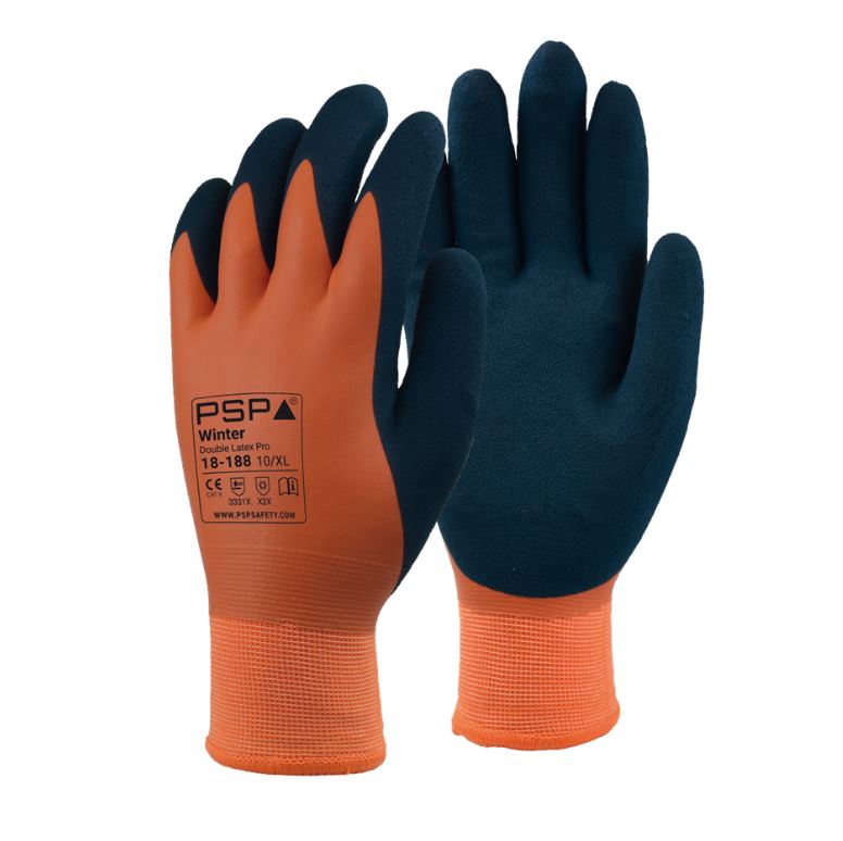Handschoen waterdicht gevoerd latex coating