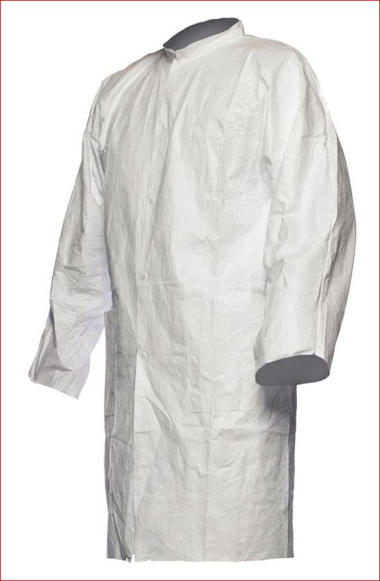 Dupont Tyvek 500 PL30NP laboratoriumjas