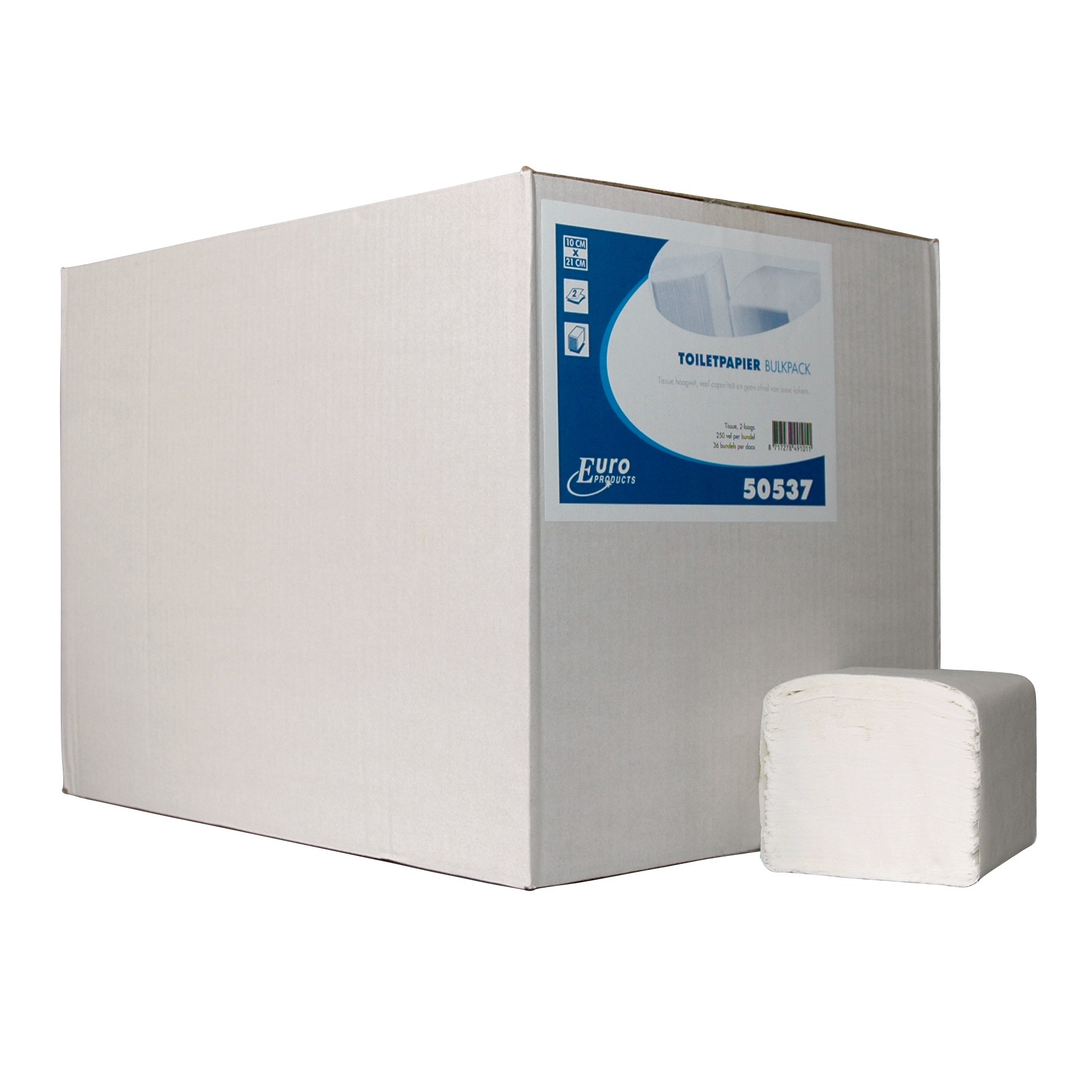 Toiletpapier bulkpack geschikt voor Tork T3