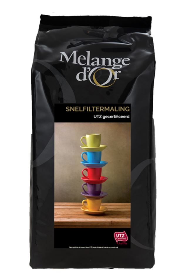 Koffie snelfilter melange d 'or 4 x 1000 gram