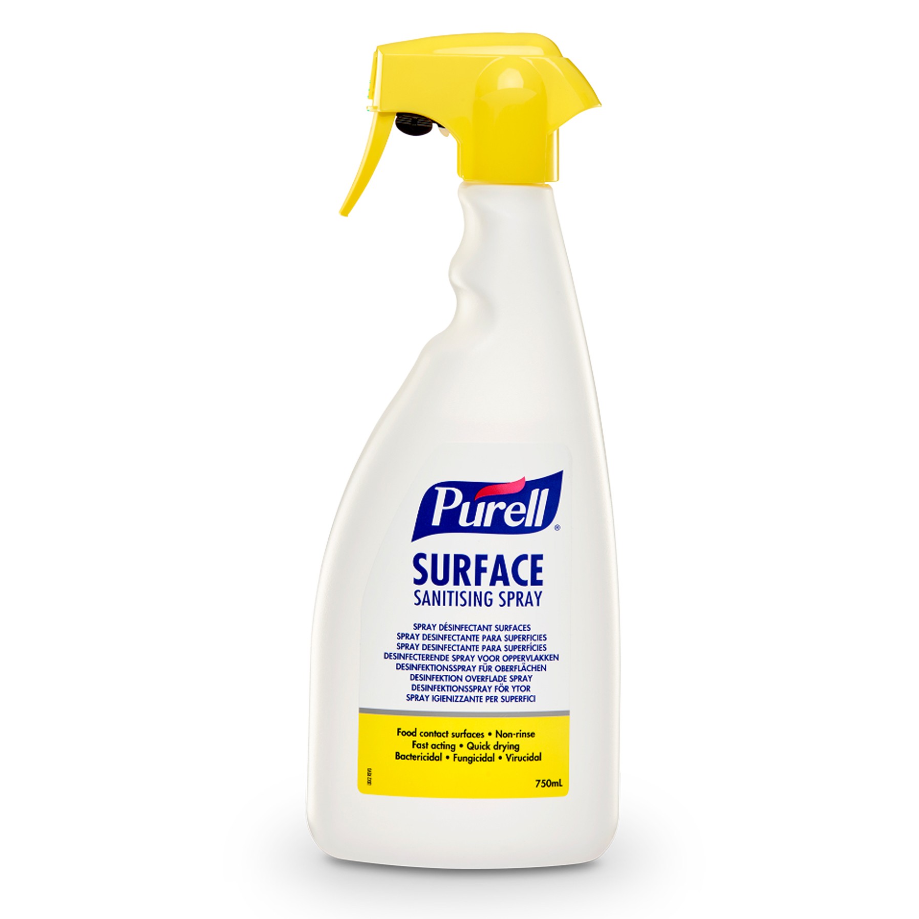 Desinfectiespray, Purell voor desinfecteren van oppervlaktes
